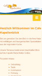 Mobile Screenshot of cafe-kapellenblick.de